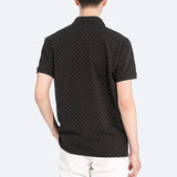 MEN DRY PIQUE PRINTED SHORT-SLEEVE POLO SHIRT
